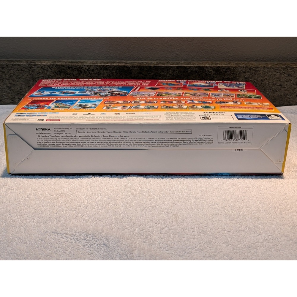 Skylanders Superchargers PS4 Figures ActiVision Starter Pack Game Brand New - Picture 12 of 12